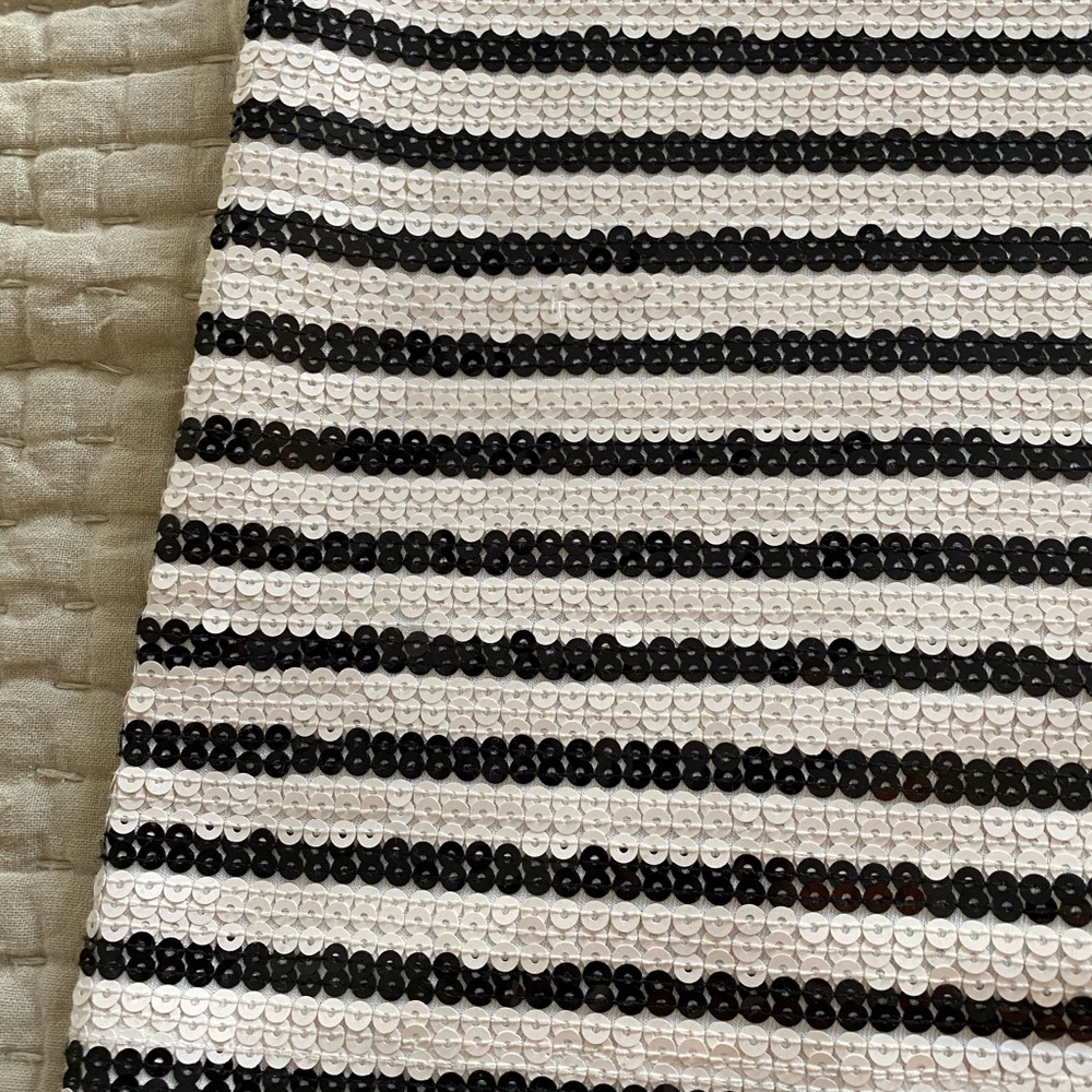 Striped sequin tee - Picture 2 of 4